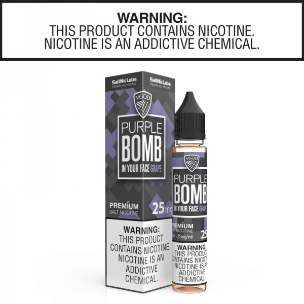 Purple Bomb by VGOD Salt Nic Collection 30ml