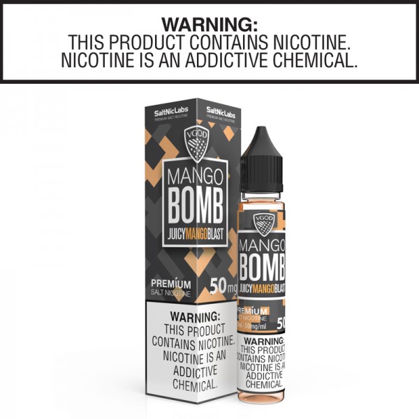 Iced Mango Bomb By VGOD Salt Nic Collection 30ml