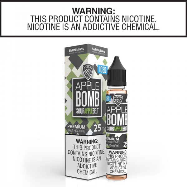 Iced Apple Bomb By VGOD Salt Collection 30ml