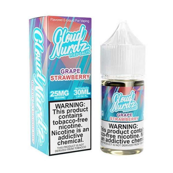 Grape Strawberry Ice by Cloud Nurdz Salt 30ml