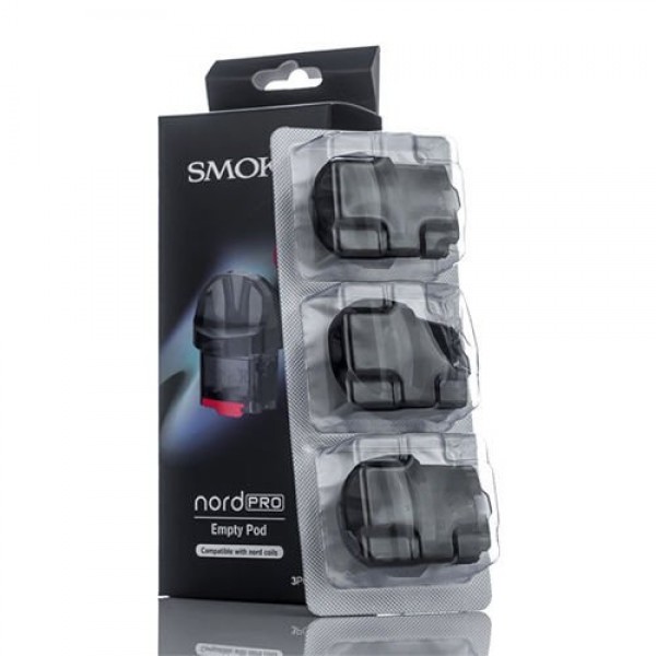 SMOK Nord Pro Empty Replacement Pods 3-Pack