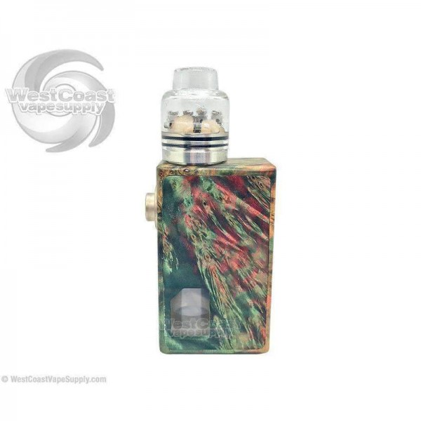 Glossy Glass Bottom Feed RDA W/ Free GLOSSY FLAVORS 180ml Bottle