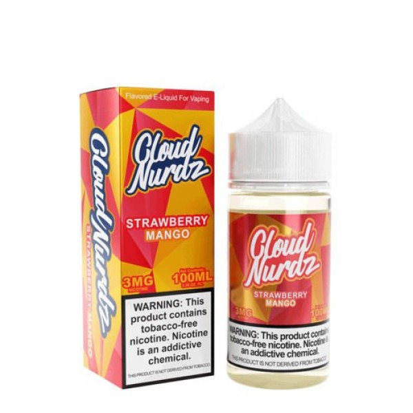 Strawberry Mango by Cloud NURDZ Eliquid 100ml