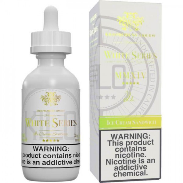 Ice Cream Sandwich Ejuice by Kilo White Series 60m...