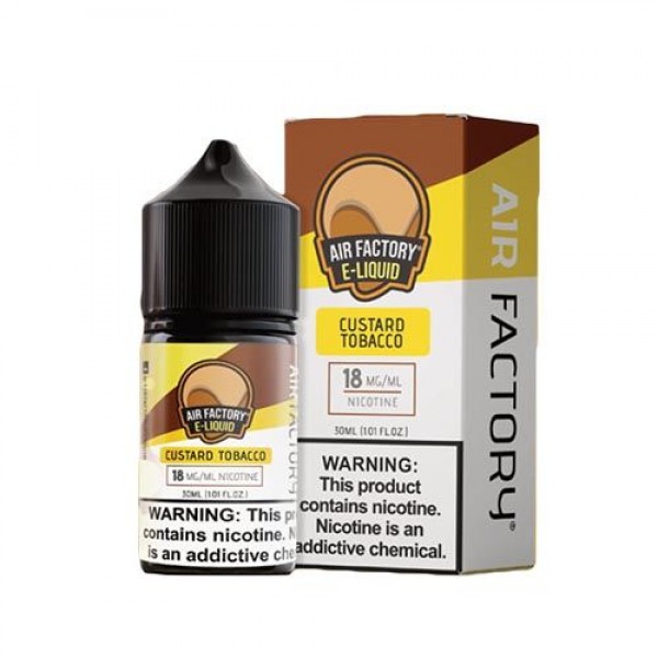 Custard Tobacco by Air Factory Salts 30ml