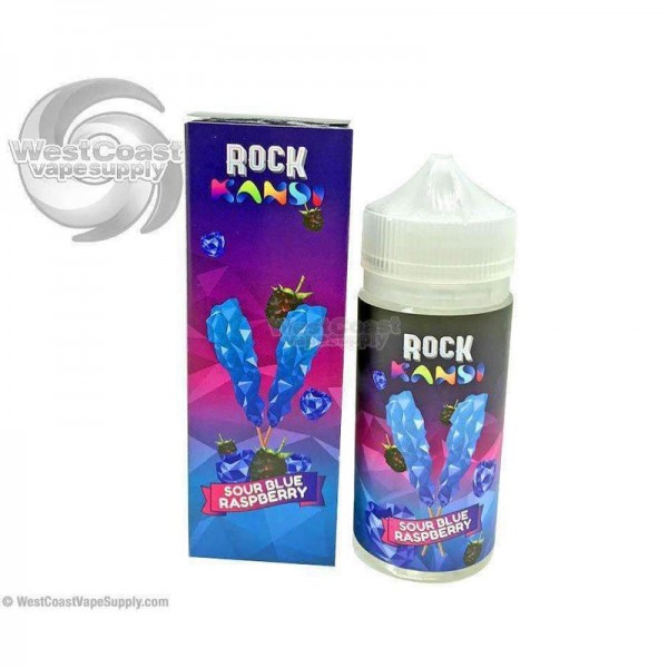 Sour Blue Raspberry by Rock Kandi 100ml