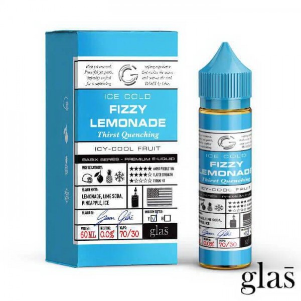 Fizzy Lemonade by GLAS Basix Eliquid 60ml