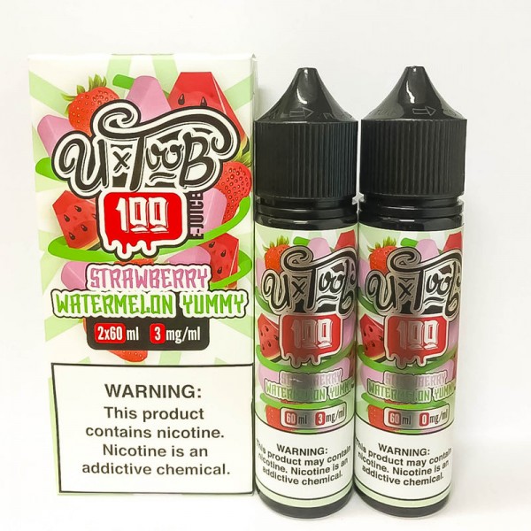 Strawberry Watermelon Yummy by U TooB 100 Ejuice 1...