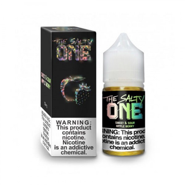 The Salty One Sweet & Sour Apple Berry Vape Juice 30ml