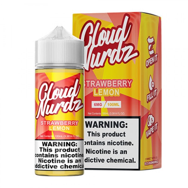 Strawberry Lemon by Cloud NURDZ Eliquid 100ml