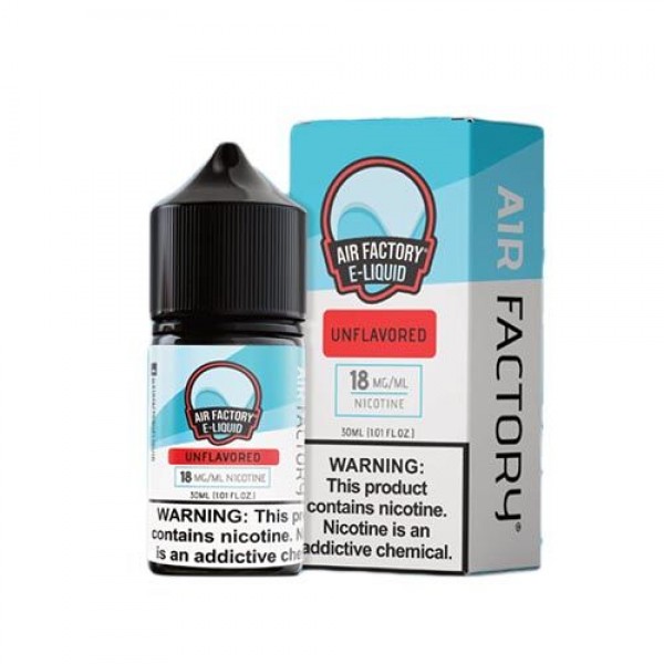 Unflavored Ejuice by Air Factory Salts 30ml