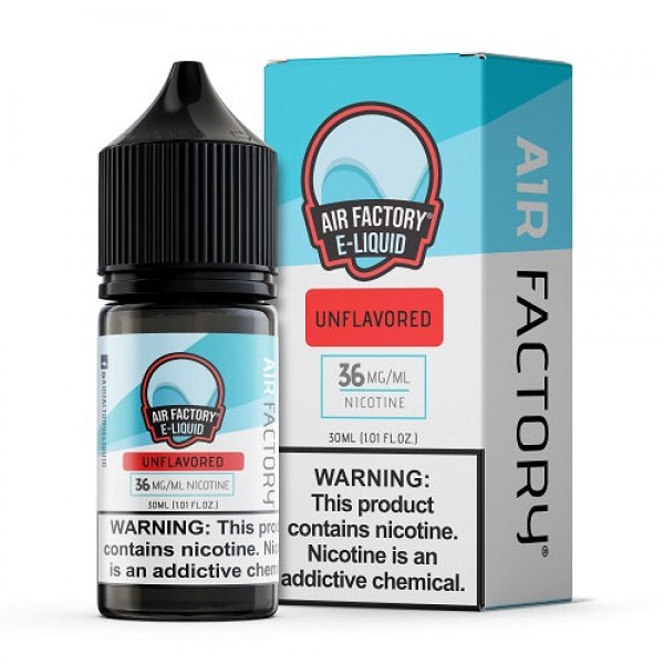 Unflavored Ejuice by Air Factory Salts 30ml