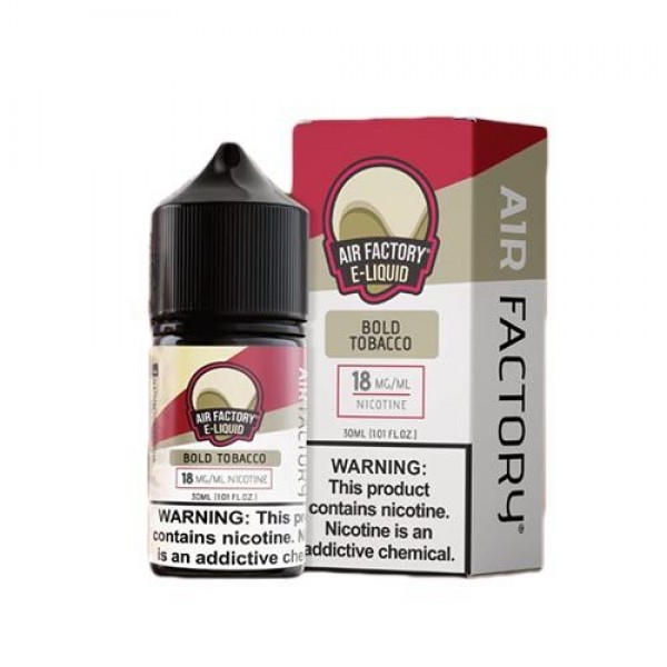 Bold Tobacco by Air Factory Salts 30ml