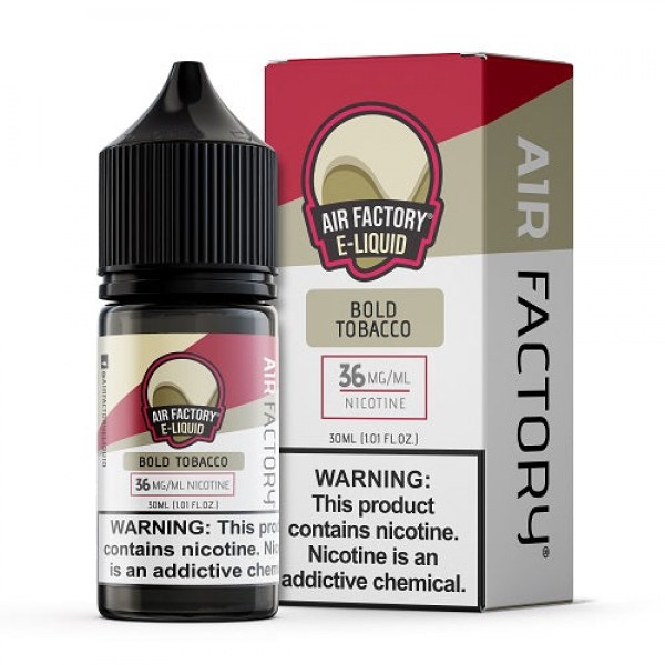 Bold Tobacco by Air Factory Salts 30ml