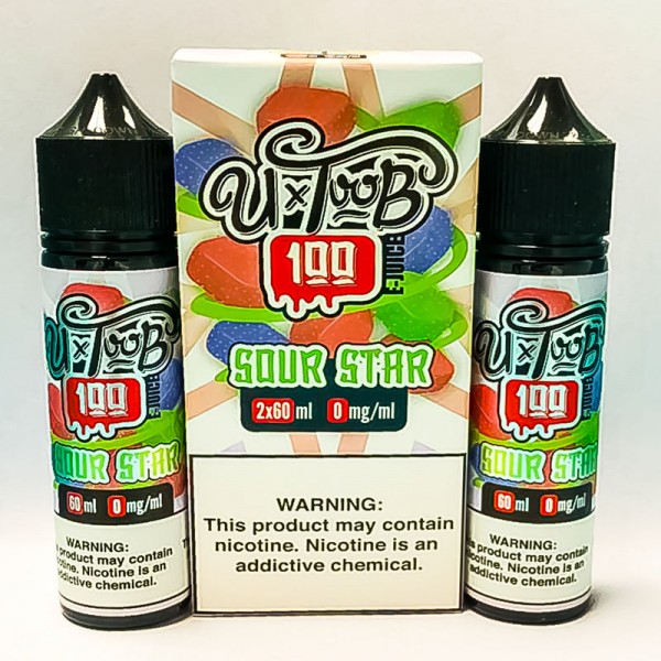 Sour Star by U TooB 100 Ejuice 120ml