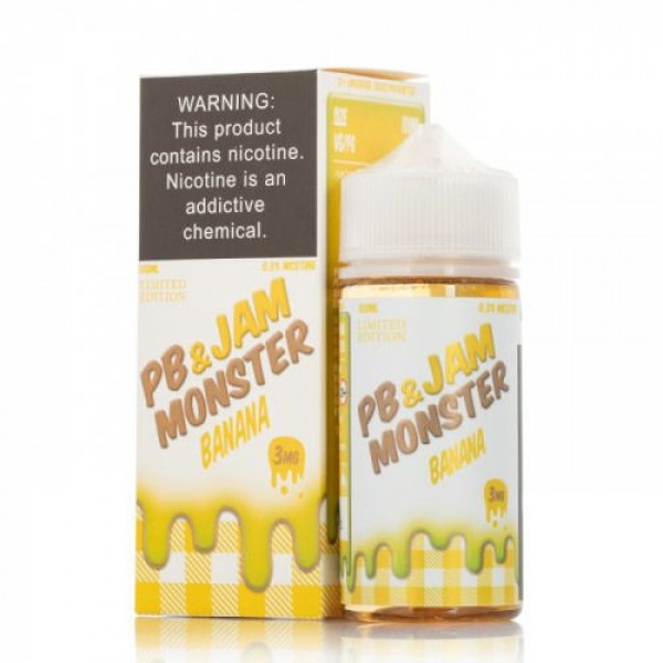 PB and Jam Banana by Jam Monster Salt 30ml