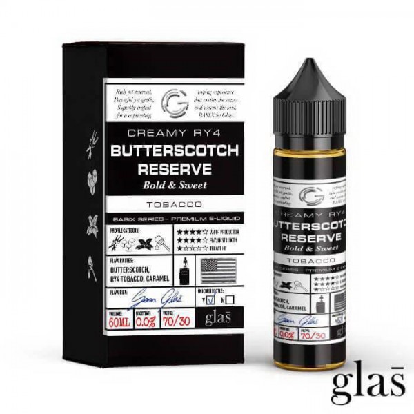 Butterscotch Reserve by GLAS Basix Eliquid 60ml