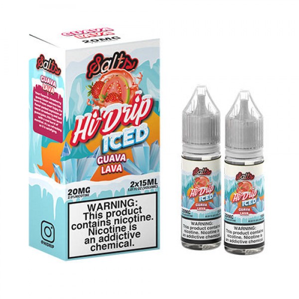 Guava Lava Iced by Hi-Drip Salts 30ml