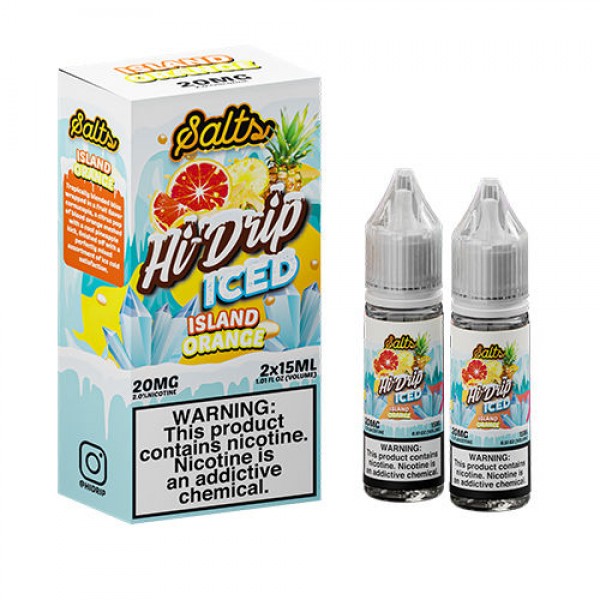 Island Orange Iced by Hi-Drip Salts 30ml