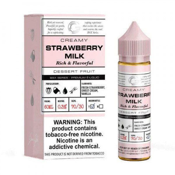 Strawberry Milk by GLAS Basix Eliquid 60ml
