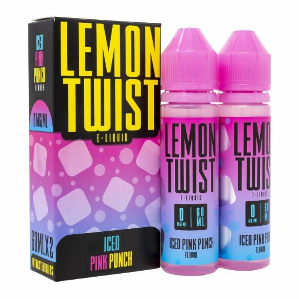 Pink 0° (Iced Pink Punch) by Lemon Twist E-liquids 120ml