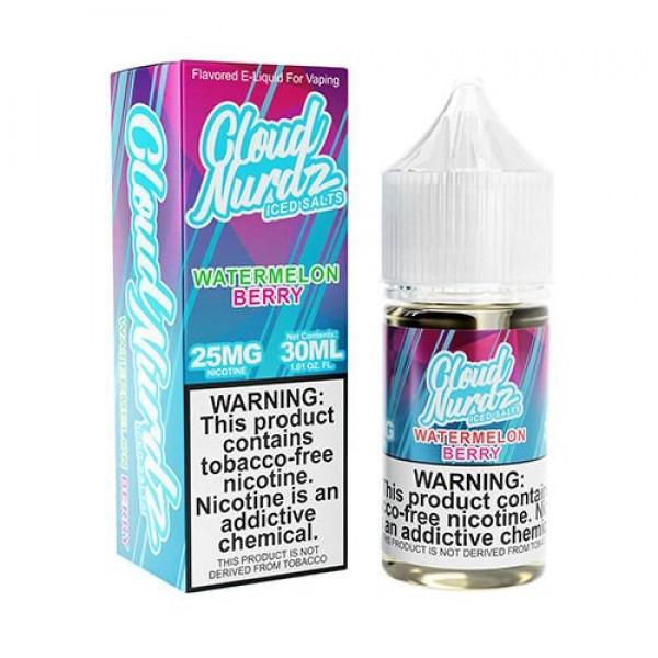 Watermelon Berry Ice by Cloud Nurdz Salt 30ml