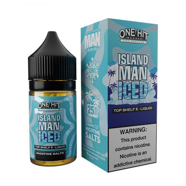 Island Man Iced by One Hit Wonder Salt E-Liquid 30...