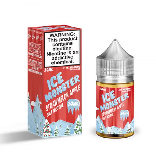 Strawmelon Apple Salt by Ice Monster 30ml