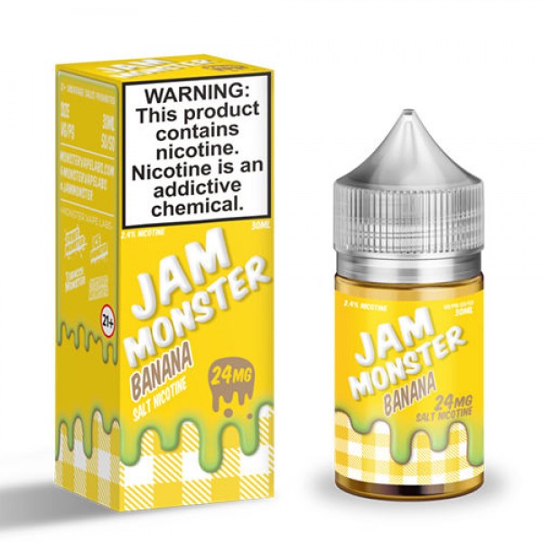 Banana by Jam Monster Salt 30ml