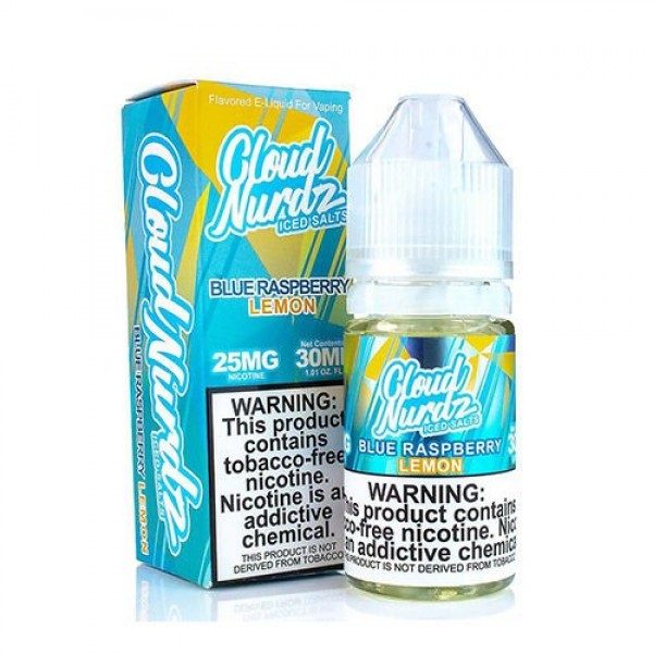 Blue Raspberry Lemon Ice by Cloud Nurdz Salt 30ml