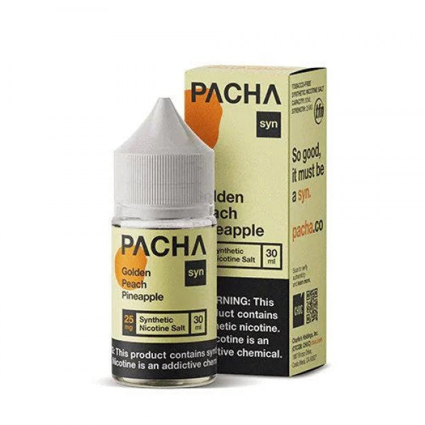 Golden Peach Pineapple by Pachamama Salts 30ml