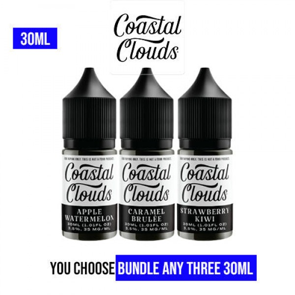 Coastal Clouds Salts 30ml Pick 3 Bundle (90ml)