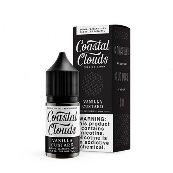 Vanilla Custard Salt by Coastal Clouds 30ml