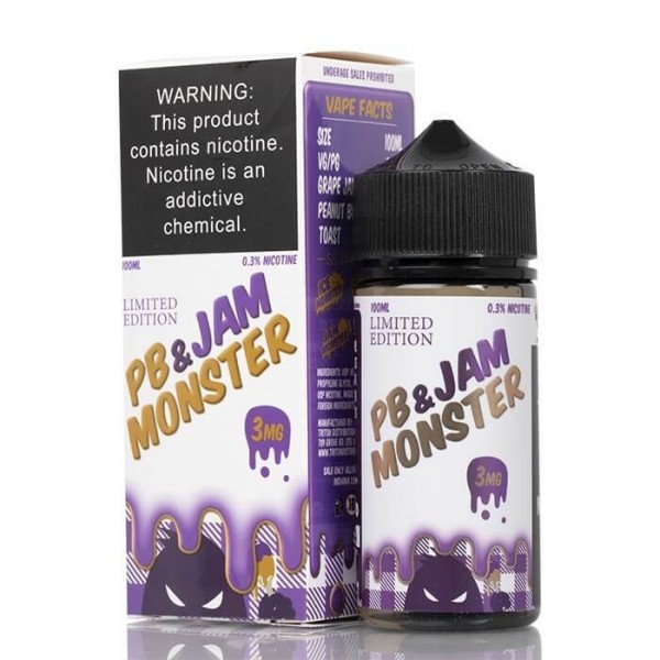 Jam Monster PB and Jam 100ml