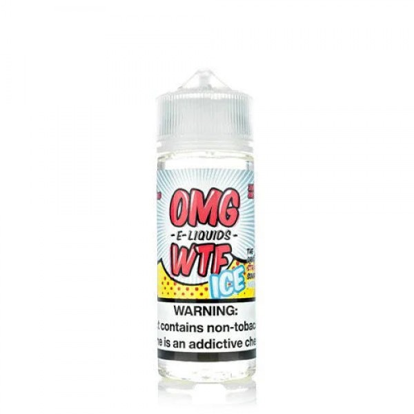 WTF Strawberry Sour Belts Ice by OMG E-liquids 120ml