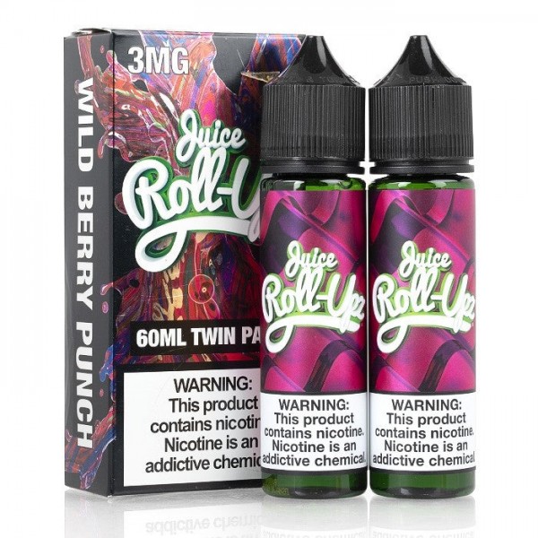 Wild Berry Punch by Juice Roll Upz 120ml