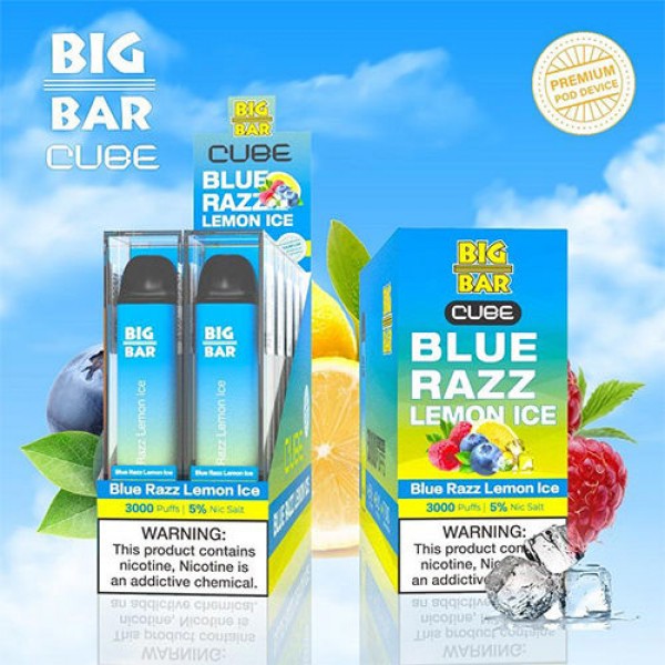 Big Bar CUBE & MAX FLOW DUO Disposable Vape 3000 Puffs