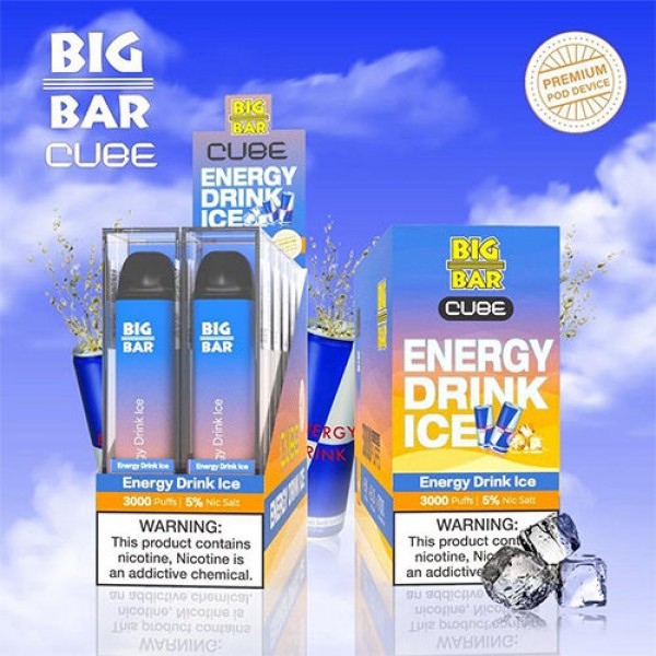 Big Bar CUBE & MAX FLOW DUO Disposable Vape 3000 Puffs