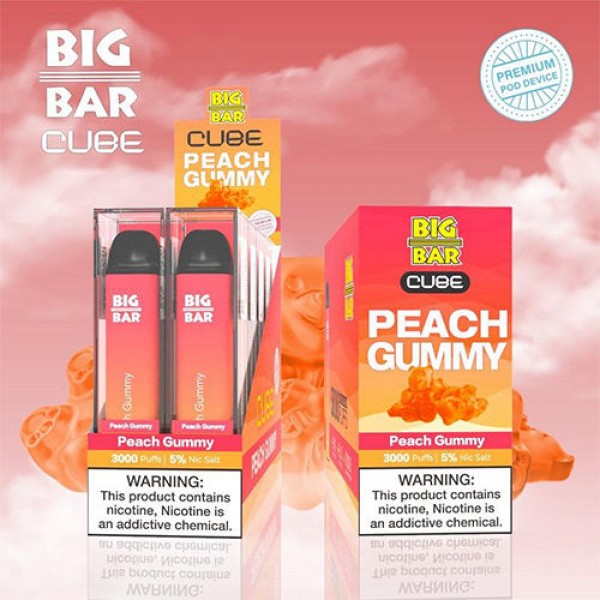 Big Bar CUBE & MAX FLOW DUO Disposable Vape 3000 Puffs