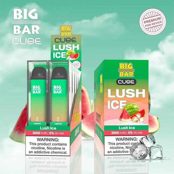 Big Bar CUBE & MAX FLOW DUO Disposable Vape 3000 Puffs