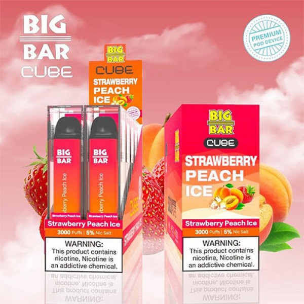 Big Bar CUBE & MAX FLOW DUO Disposable Vape 3000 Puffs