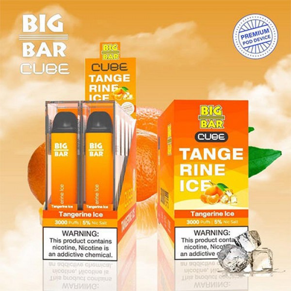 Big Bar CUBE & MAX FLOW DUO Disposable Vape 3000 Puffs