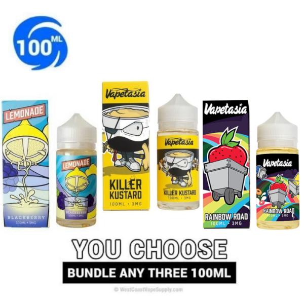 Vapetasia Vape Juice 100ml Pick 3 Bundle (300ml)