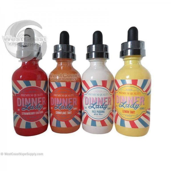 Dinner Lady Ejuice Bundle Pack 4 Flavors (240ml)