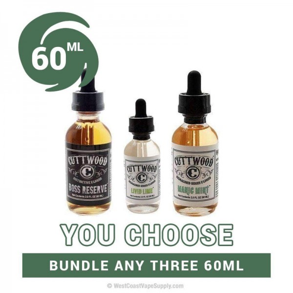 Cuttwood Pick 3 Bundle 60ml (180ml)