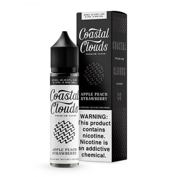 Apple Peach Strawberry by Coastal Clouds 60ml