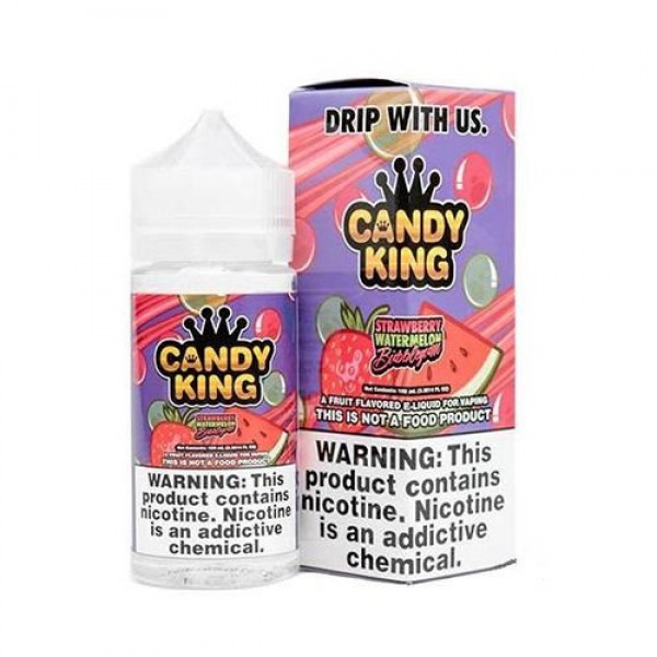 Strawberry Watermelon Bubblegum by Candy King 100ml